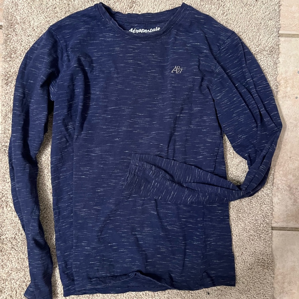 Vintage blue long sleeve Aeropostale shirt